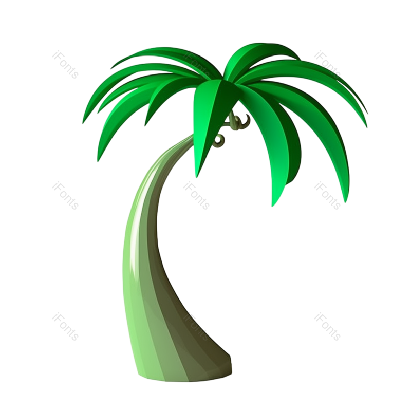 图标图片,元素元素,插画PNG,椰子树免抠素材